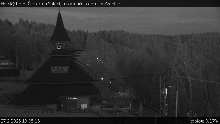Horský hotel Čarták na Soláni - Informační centrum Zvonice - 27.2.2026 v 18:05