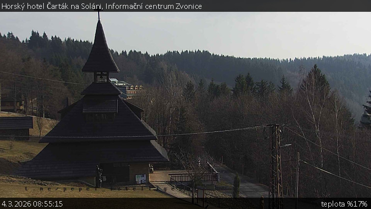 Horský hotel Čarták na Soláni - Informační centrum Zvonice - 4.3.2026 v 08:55