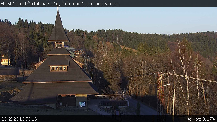 Horský hotel Čarták na Soláni - Informační centrum Zvonice - 6.3.2026 v 16:55