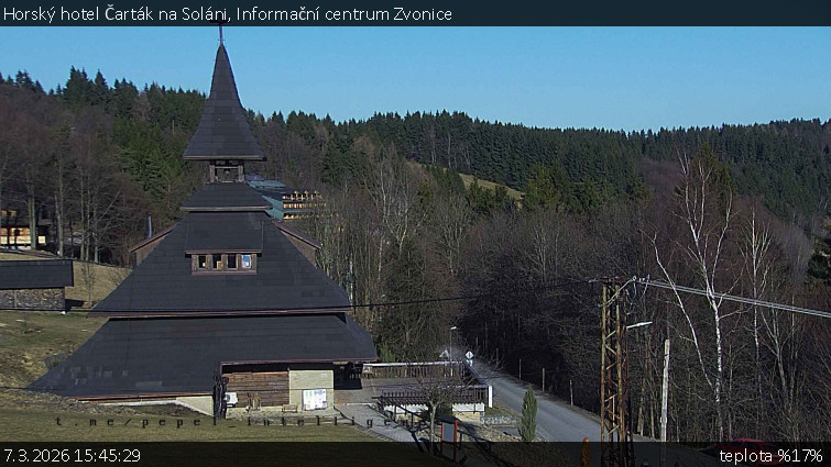 Horský hotel Čarták na Soláni - Informační centrum Zvonice - 7.3.2026 v 15:45