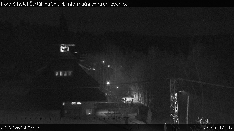 Horský hotel Čarták na Soláni - Informační centrum Zvonice - 8.3.2026 v 04:05