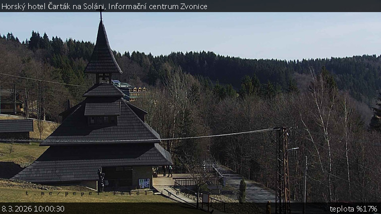 Horský hotel Čarták na Soláni - Informační centrum Zvonice - 8.3.2026 v 10:00