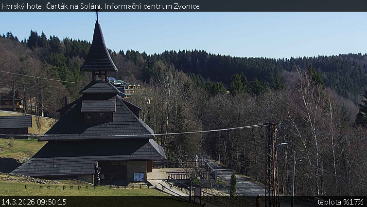 Horský hotel Čarták na Soláni - Informační centrum Zvonice - 14.3.2026 v 09:50