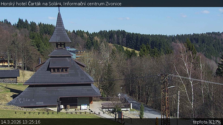 Horský hotel Čarták na Soláni - Informační centrum Zvonice - 14.3.2026 v 13:25