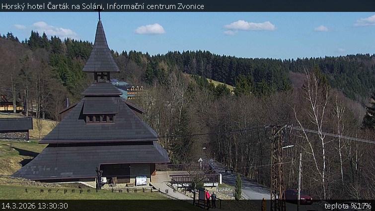 Horský hotel Čarták na Soláni - Informační centrum Zvonice - 14.3.2026 v 13:30