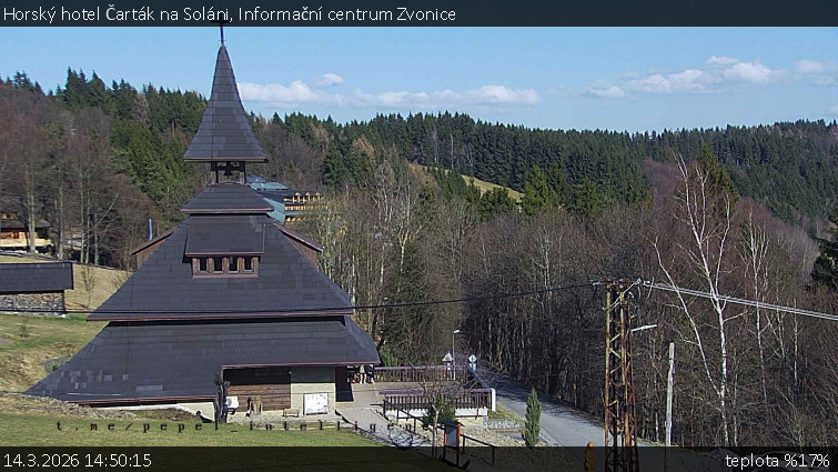 Horský hotel Čarták na Soláni - Informační centrum Zvonice - 14.3.2026 v 14:50