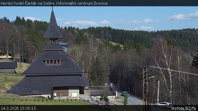 Horský hotel Čarták na Soláni - Informační centrum Zvonice - 14.3.2026 v 15:05