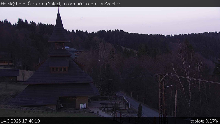 Horský hotel Čarták na Soláni - Informační centrum Zvonice - 14.3.2026 v 17:40