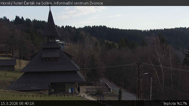 Horský hotel Čarták na Soláni - Informační centrum Zvonice - 15.3.2026 v 08:40