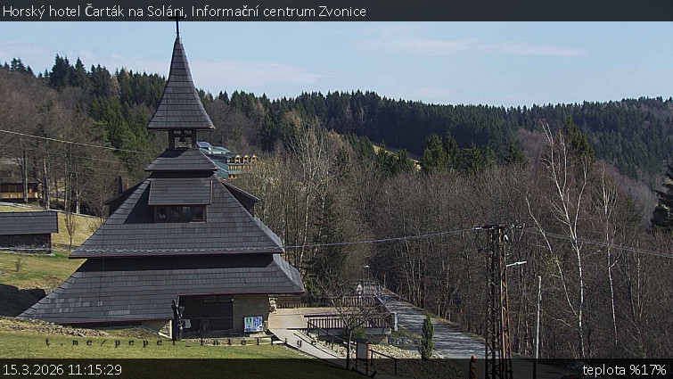 Horský hotel Čarták na Soláni - Informační centrum Zvonice - 15.3.2026 v 11:15