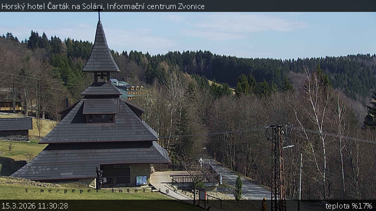 Horský hotel Čarták na Soláni - Informační centrum Zvonice - 15.3.2026 v 11:30