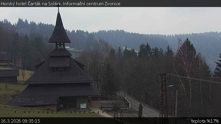 Horský hotel Čarták na Soláni - Informační centrum Zvonice - 16.3.2026 v 09:35