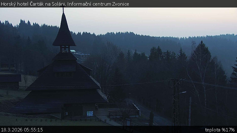 Horský hotel Čarták na Soláni - Informační centrum Zvonice - 18.3.2026 v 05:55