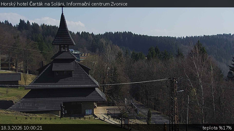 Horský hotel Čarták na Soláni - Informační centrum Zvonice - 18.3.2026 v 10:00