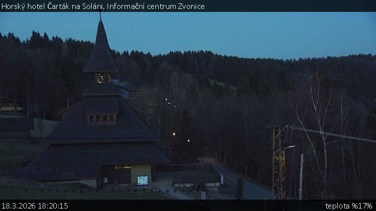 Horský hotel Čarták na Soláni - Informační centrum Zvonice - 18.3.2026 v 18:20