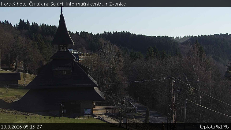 Horský hotel Čarták na Soláni - Informační centrum Zvonice - 19.3.2026 v 08:15