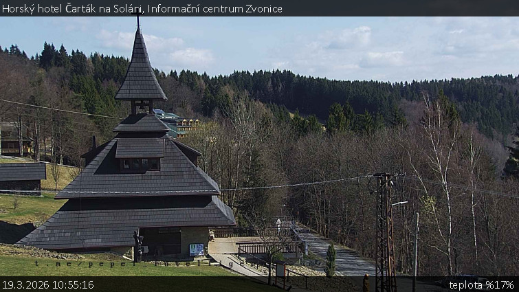 Horský hotel Čarták na Soláni - Informační centrum Zvonice - 19.3.2026 v 10:55