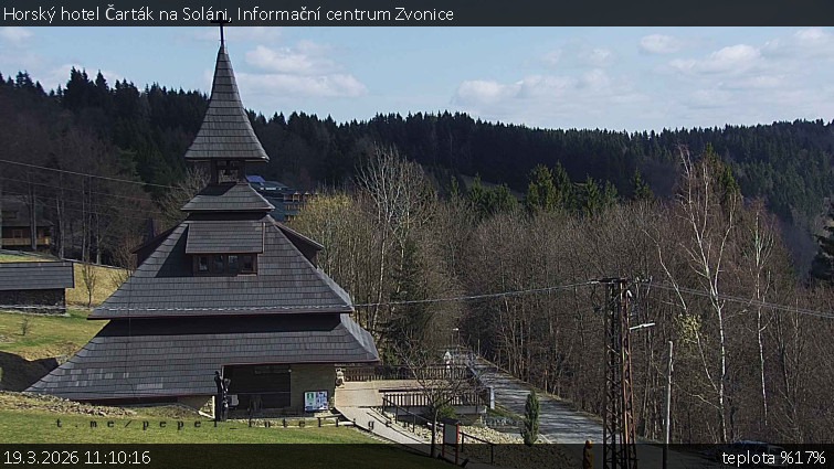 Horský hotel Čarták na Soláni - Informační centrum Zvonice - 19.3.2026 v 11:10
