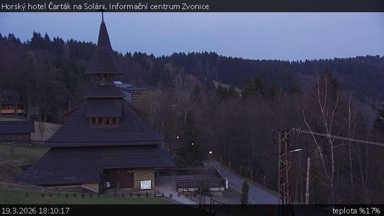 Horský hotel Čarták na Soláni - Informační centrum Zvonice - 19.3.2026 v 18:10