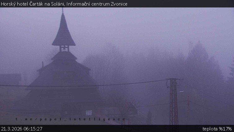 Horský hotel Čarták na Soláni - Informační centrum Zvonice - 21.3.2026 v 06:15