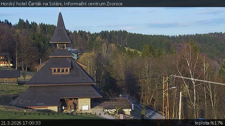 Horský hotel Čarták na Soláni - Informační centrum Zvonice - 21.3.2026 v 17:00
