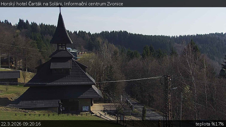 Horský hotel Čarták na Soláni - Informační centrum Zvonice - 22.3.2026 v 09:20