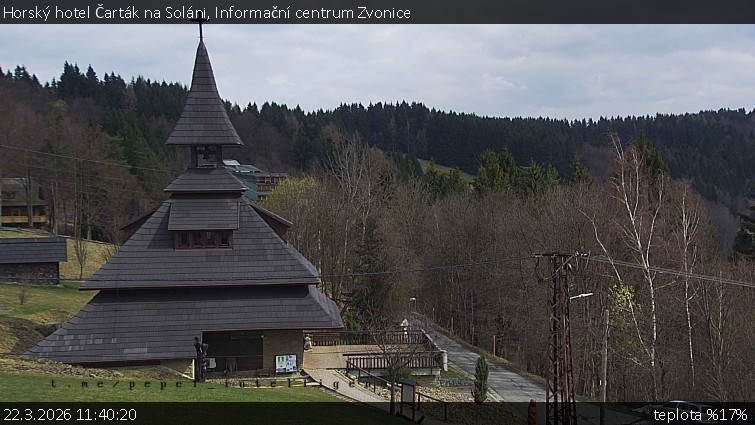 Horský hotel Čarták na Soláni - Informační centrum Zvonice - 22.3.2026 v 11:40