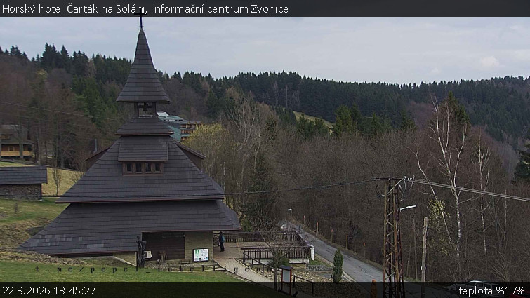 Horský hotel Čarták na Soláni - Informační centrum Zvonice - 22.3.2026 v 13:45