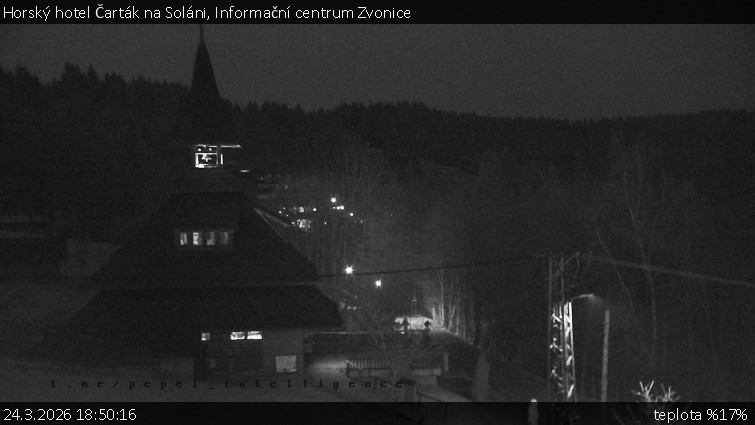 Horský hotel Čarták na Soláni - Informační centrum Zvonice - 24.3.2026 v 18:50