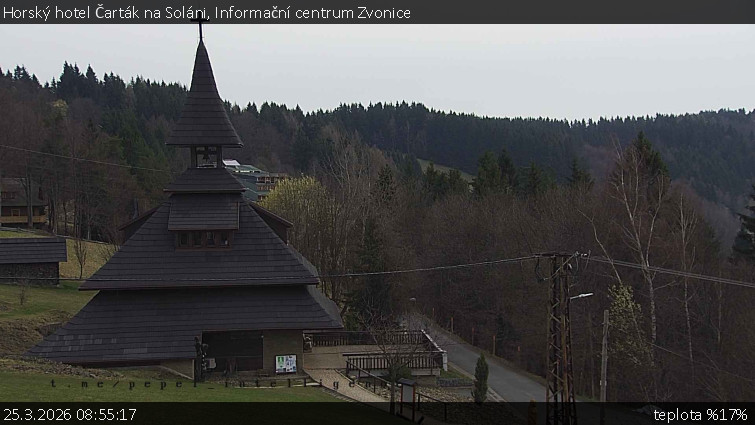 Horský hotel Čarták na Soláni - Informační centrum Zvonice - 25.3.2026 v 08:55
