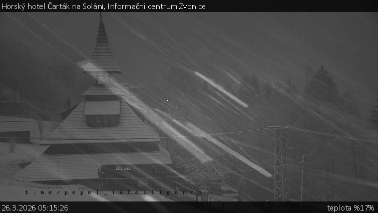 Horský hotel Čarták na Soláni - Informační centrum Zvonice - 26.3.2026 v 05:15