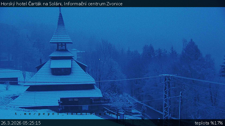 Horský hotel Čarták na Soláni - Informační centrum Zvonice - 26.3.2026 v 05:25
