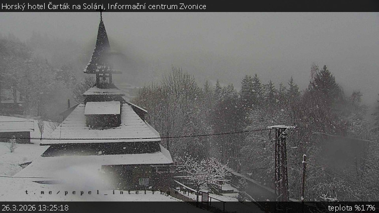 Horský hotel Čarták na Soláni - Informační centrum Zvonice - 26.3.2026 v 13:25