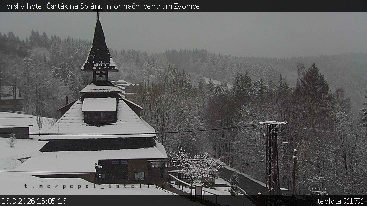 Horský hotel Čarták na Soláni - Informační centrum Zvonice - 26.3.2026 v 15:05