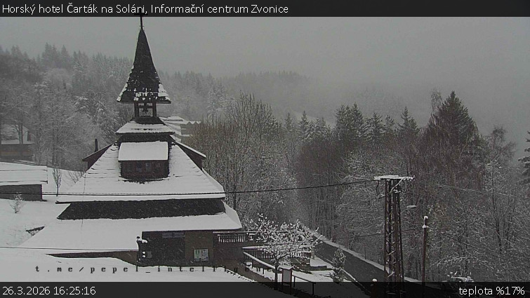Horský hotel Čarták na Soláni - Informační centrum Zvonice - 26.3.2026 v 16:25