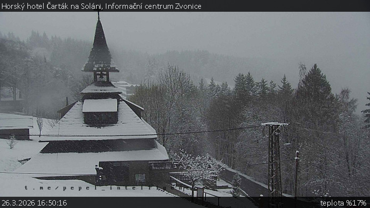 Horský hotel Čarták na Soláni - Informační centrum Zvonice - 26.3.2026 v 16:50