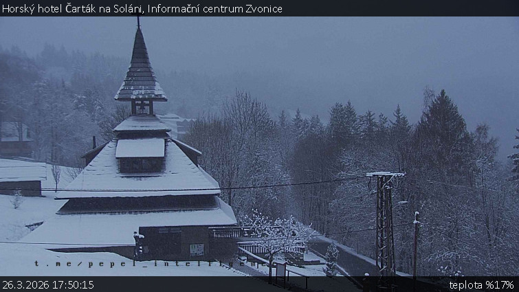 Horský hotel Čarták na Soláni - Informační centrum Zvonice - 26.3.2026 v 17:50
