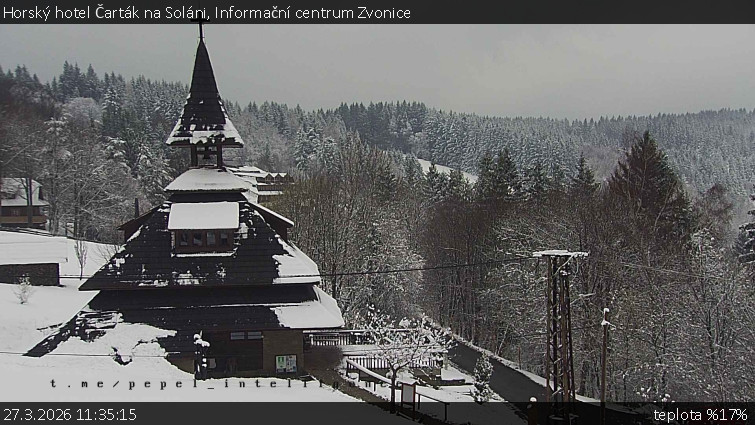 Horský hotel Čarták na Soláni - Informační centrum Zvonice - 27.3.2026 v 11:35