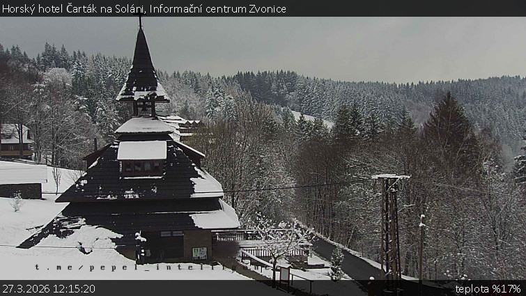 Horský hotel Čarták na Soláni - Informační centrum Zvonice - 27.3.2026 v 12:15