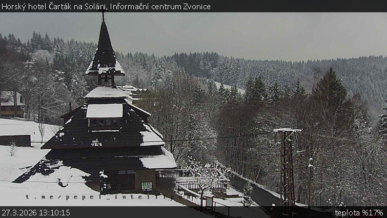 Horský hotel Čarták na Soláni - Informační centrum Zvonice - 27.3.2026 v 13:10