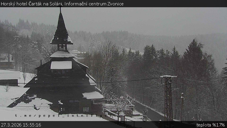 Horský hotel Čarták na Soláni - Informační centrum Zvonice - 27.3.2026 v 15:55