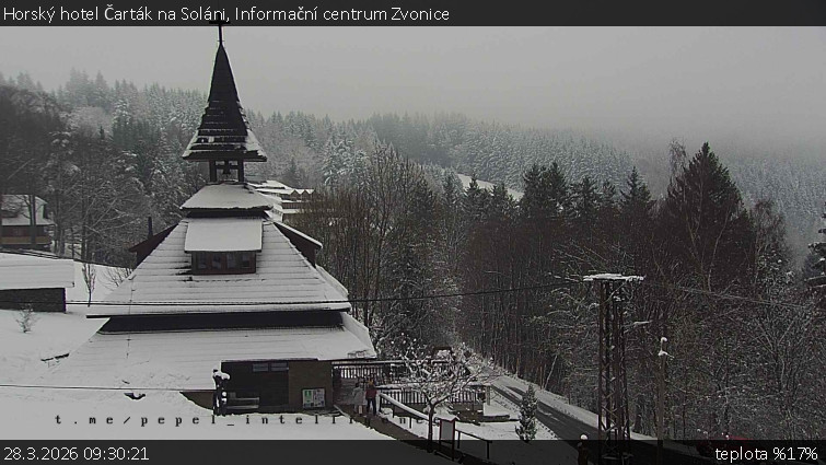 Horský hotel Čarták na Soláni - Informační centrum Zvonice - 28.3.2026 v 09:30