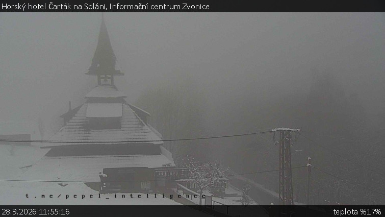 Horský hotel Čarták na Soláni - Informační centrum Zvonice - 28.3.2026 v 11:55