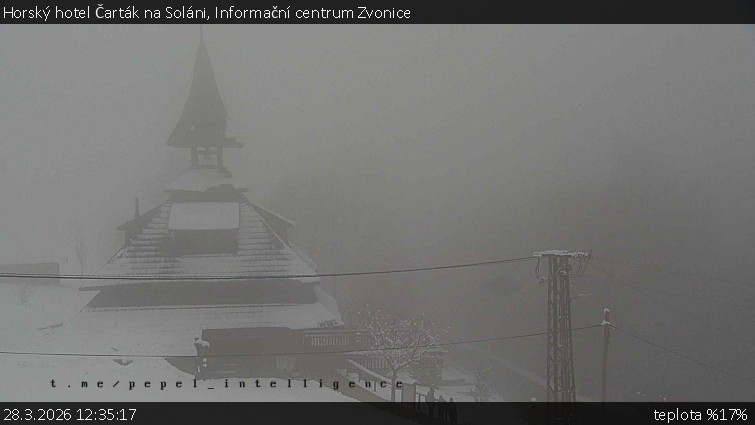 Horský hotel Čarták na Soláni - Informační centrum Zvonice - 28.3.2026 v 12:35