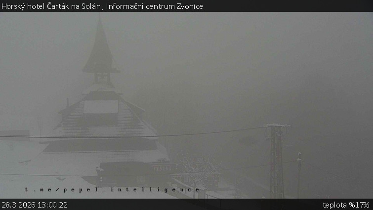 Horský hotel Čarták na Soláni - Informační centrum Zvonice - 28.3.2026 v 13:00
