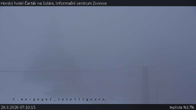 Horský hotel Čarták na Soláni - Informační centrum Zvonice - 29.3.2026 v 07:10
