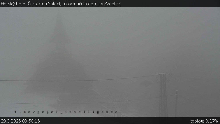 Horský hotel Čarták na Soláni - Informační centrum Zvonice - 29.3.2026 v 09:50