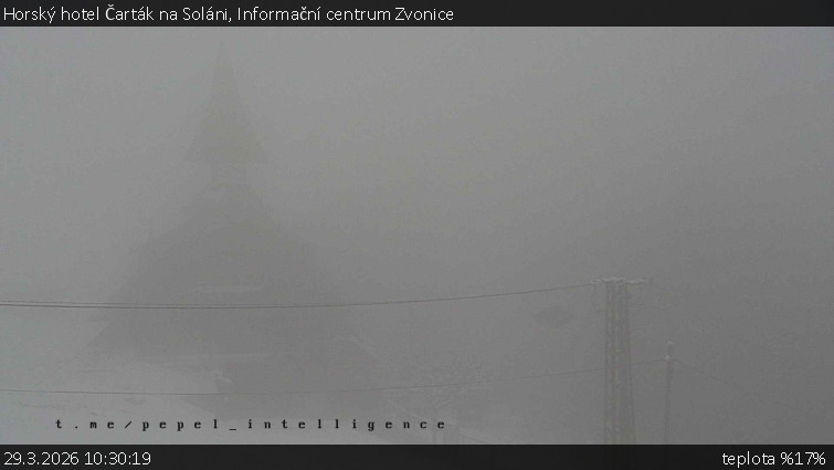 Horský hotel Čarták na Soláni - Informační centrum Zvonice - 29.3.2026 v 10:30