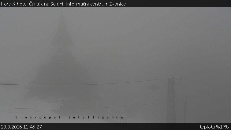 Horský hotel Čarták na Soláni - Informační centrum Zvonice - 29.3.2026 v 11:45
