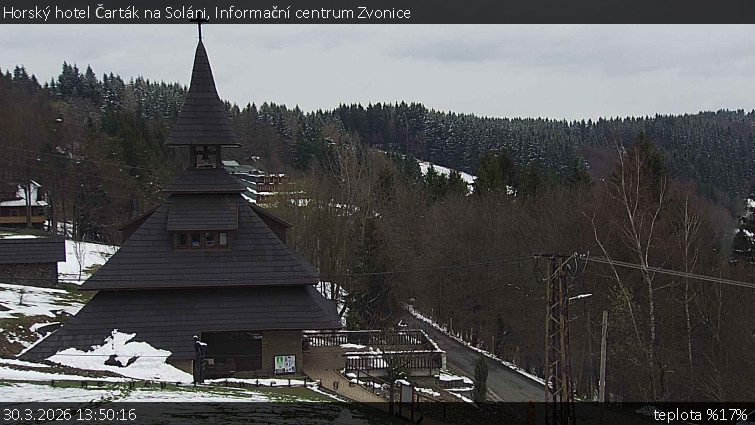 Horský hotel Čarták na Soláni - Informační centrum Zvonice - 30.3.2026 v 13:50